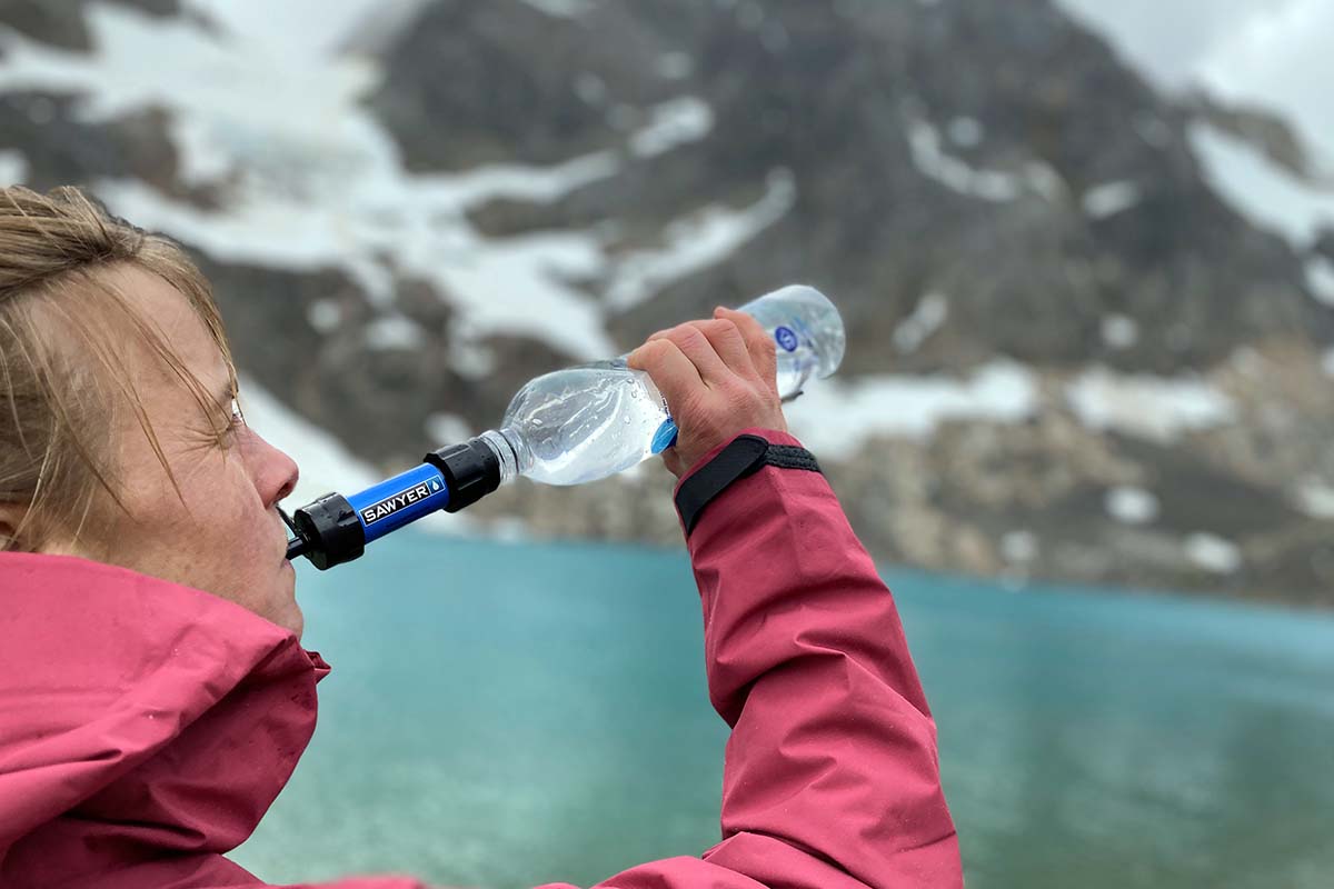 best hiking filter water bottle